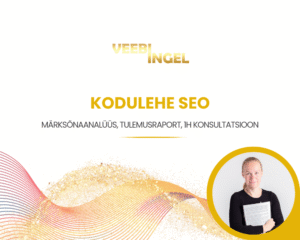 Kodulehe SEO teenus