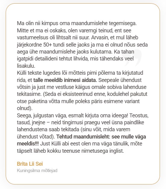 Koostöökogemus